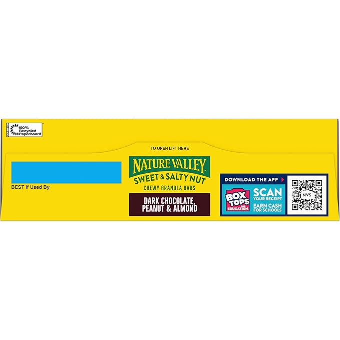 Nature Valley Granola Bars, Dark Chocolate Peanut Almond, 12 ct, 14.4 OZ