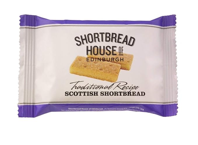 Shortbread House of Edinburgh Truly Handmade Original Recipe Shortbread Fingers, 1.8oz Packet (Pack of 36)