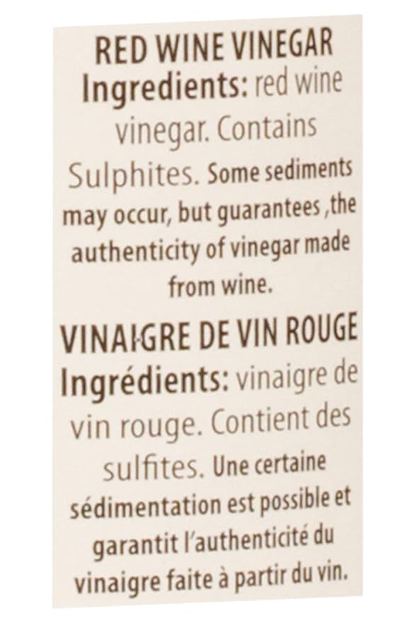 Colavita Red Wine Vinegar, 17 Fl Oz (Pack of 3)