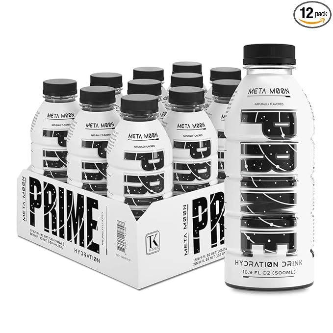 PRIME Hydration META MOON | Sports Drinks | Electrolyte Enhanced for Ultimate Hydration | 250mg