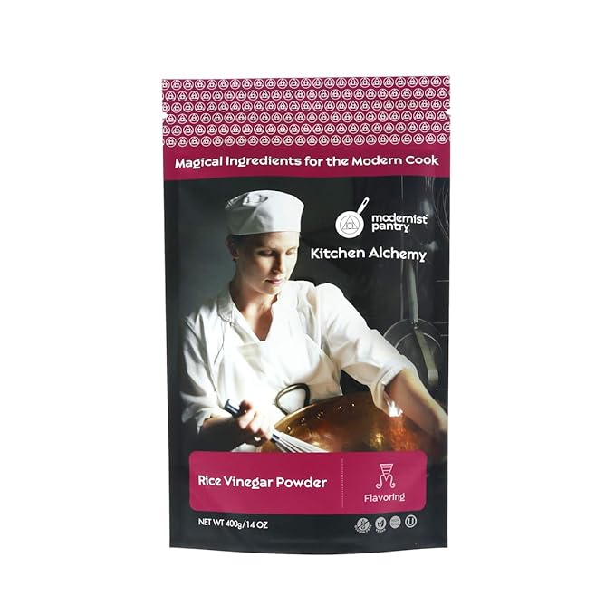 Rice Vinegar Powder Gluten-Free Vegan OU Kosher Certified - 400g/14oz