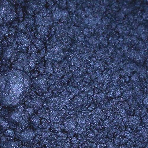 Luster Dust - Navy Blue (4g 1x Jar) | Edible Vegan Dust & Paint for Cake Decorating, Ice Cream, Desserts, Cocktails and Beverages by Bakell