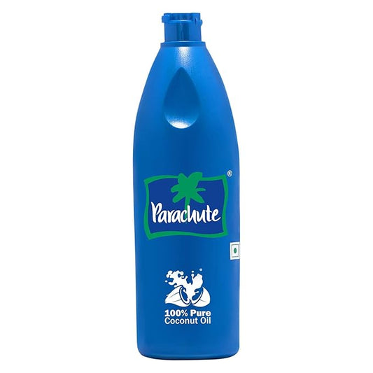 Parachute Coconut Oil| 100% Pure & Natural| Unrefined Coconut Oil| No Chemicals & Preservatives| Fresh Long Lasting Aroma| Untouched By Hands| 15 Fl oz | Bottle