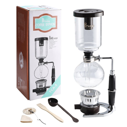 Amarine Made Siphon Coffee Maker, Siphon Coffee Brewer, Japanese Siphon