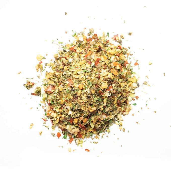 Spiceology - Pizza Pie Salt Free Seasoning - Use On: French fries, Pulled Pork, Chicken, Beef, Pizza, Bread, Chili, Mac n' Cheese - 13 oz