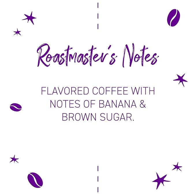 Joffrey's Coffee - Disney Banana Bonanza | Medium Roast, 100% Arabica Beans, Fruity Banana & Brown Sugar Flavored Coffee, Brew or French Press (Ground, 11 oz)
