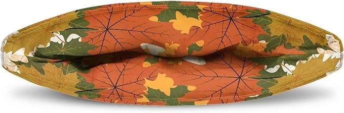 Hudotybom Fall Maple Leaf Tea Cozy for Teapot Insulated Large Teapot Cover to Keep Warm Tea Kettle Cover Thanksgiving Fall Kitchen Home Decorations