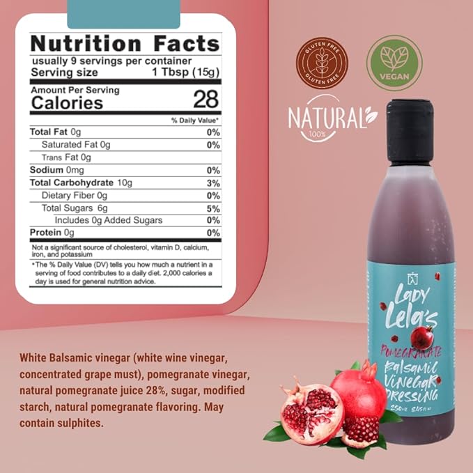 Balsamic Vinegar ??2 x 8.45oz (16.9oz) Made in Greece Gluten Free, No Preservatives, No Artificial Fragrances Salad Dressing ??Balsamic Vinegar Dressing for Meat Dishes, Seafood, Vegetables | 500ml