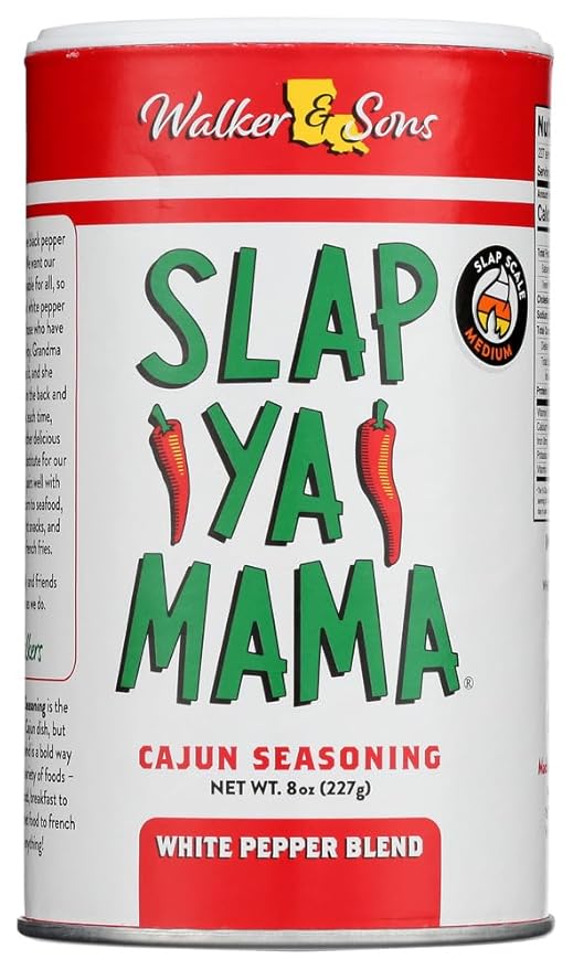 Slap Ya Mama 2 Piece Pepper Blend Cajun Seasoning, 8 Ounce