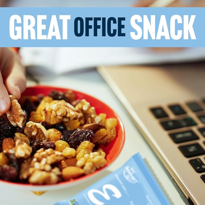 Daily Gourmet Nuts - Energy Mix/Healthy Trail mix Individual Packs/Premium Nuts & Dry Fruit/Gluten-Free/Non-GMO/Nuts Individual Packs/Office Snacks / 48 Packs