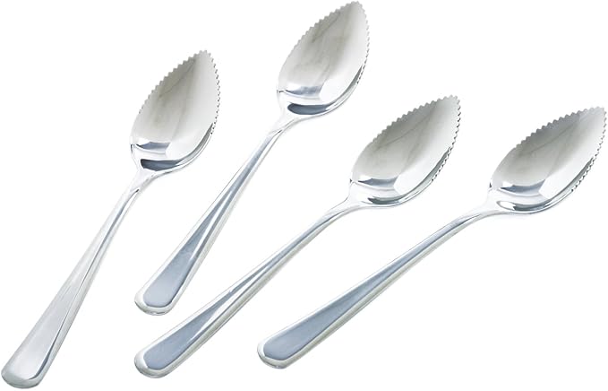 Norpro Stainless Steel Grapefruit Spoons, Set of 4