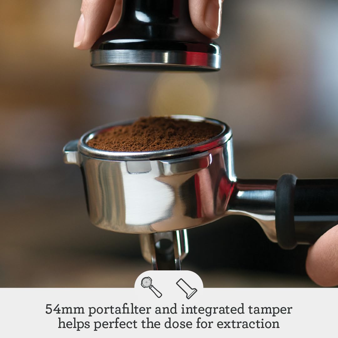 Breville BES880BSS Barista Touch Espresso Machine, Brushed Stainless Steel