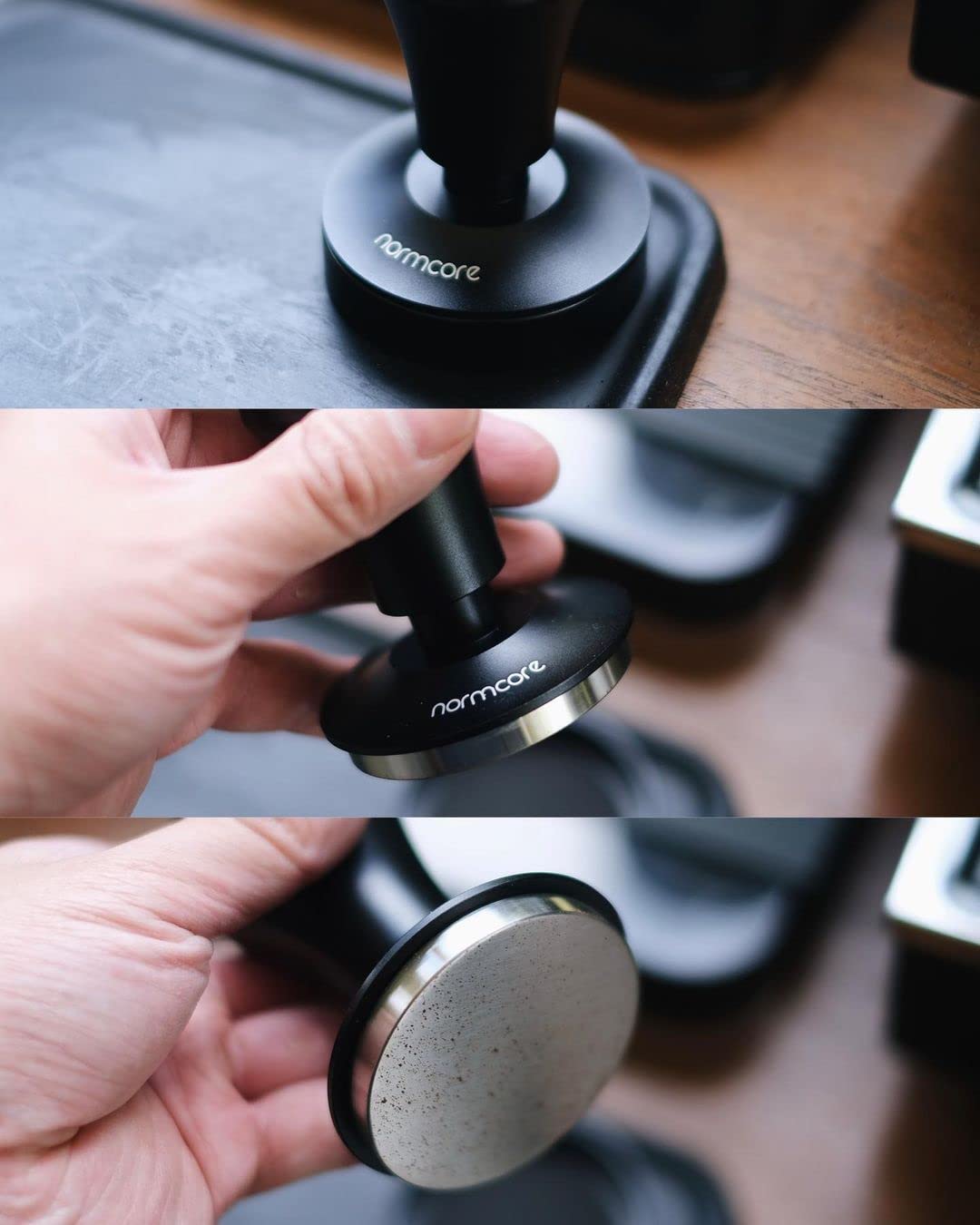 Normcore V4 Coffee Tamper 53.3mm - Spring-Loaded Tamper - Barista Espresso Tamper with 15lb / 25lb