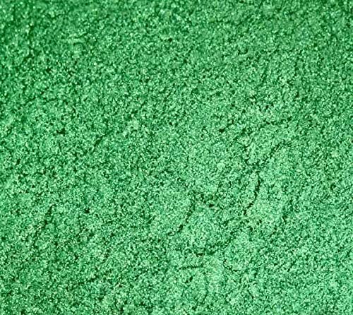 Luster Dust - Classic Green (4g 1x Jar) | Edible Vegan Dust & Paint for Cake Decorating, Ice Cream, Desserts, Cocktails and Beverages by Bakell