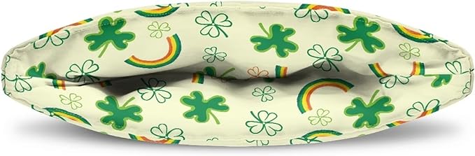 Hudotybom Four-Leaf Clover Rainbow Tea Cozy for Teapot - Insulated Large Teapot Cover to Keep Warm Tea Kettle Machine Washable Coffee Pot Cloth Covers - St. Patrick's Day Decorations