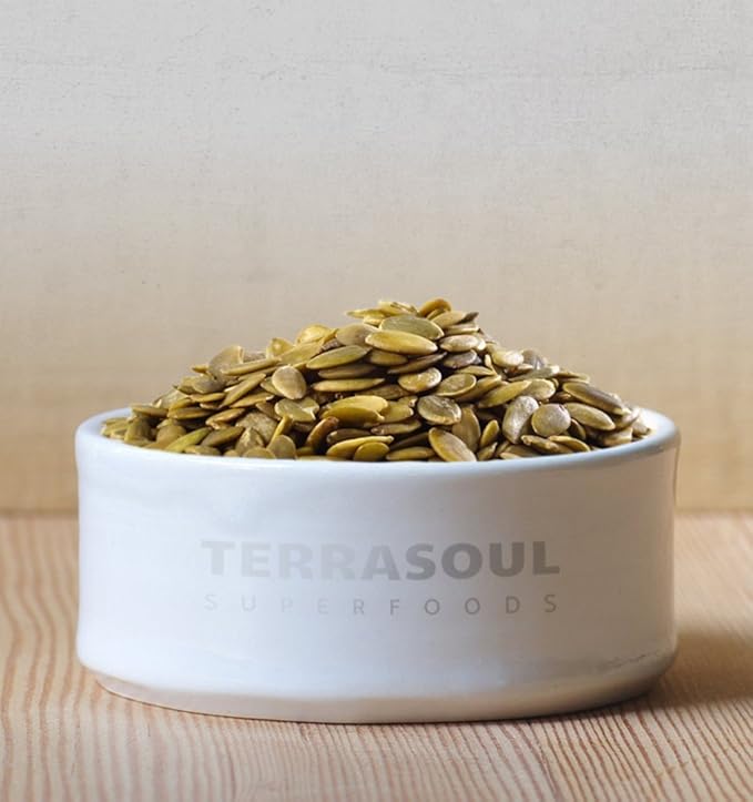 Terrasoul Superfoods Organic Pumpkin Seeds, 6 Lbs - Premium Quality, Fresh, Raw, Unsalted