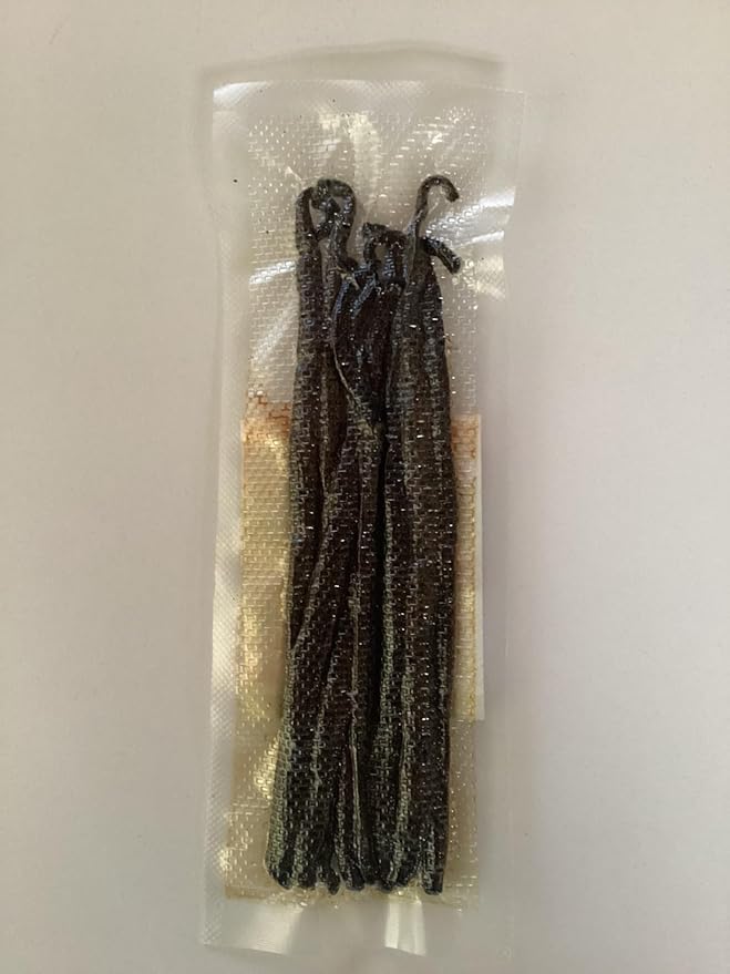 10 Organic Madagascar Vanilla Beans Grade B. Certified USDA Organic 5.5"-7" for Extract and Cooking by FITNCLEAN VANILLA| Whole NON-GMO Bourbon Pods
