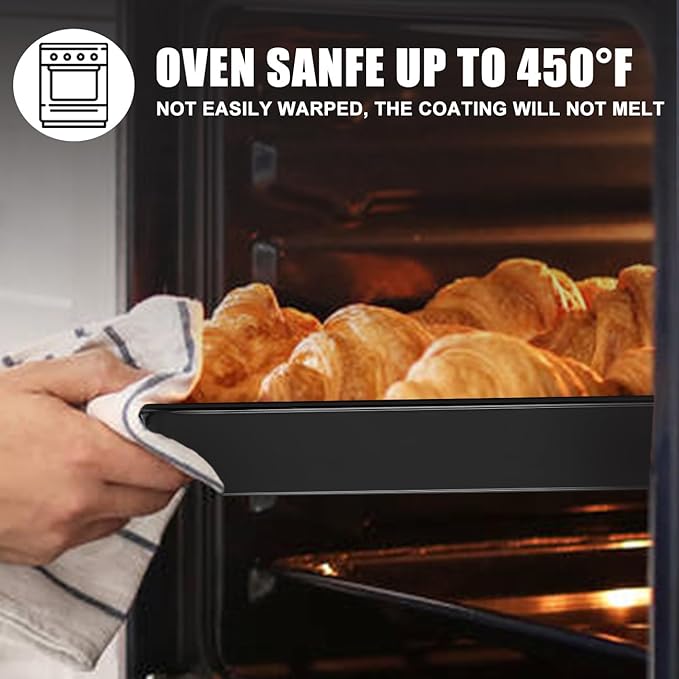 Baking Pan Non-Stick Lasagna Pan Baking Dishes Rectangle Cake Pans for Baking, Roasting