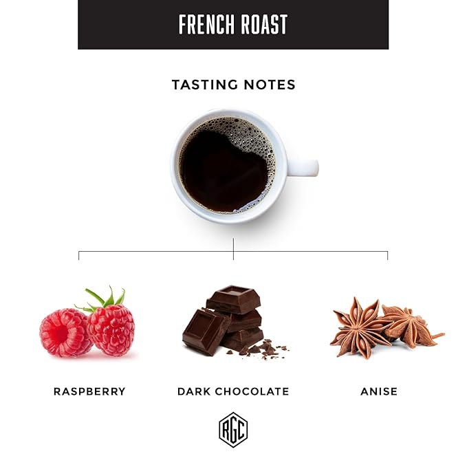 Real Good Coffee Company Real Good Coffee - Whole Bean Coffee - Extra Dark French Roast 100% Whole Arabica Roasted in Seattle - 2Lbs