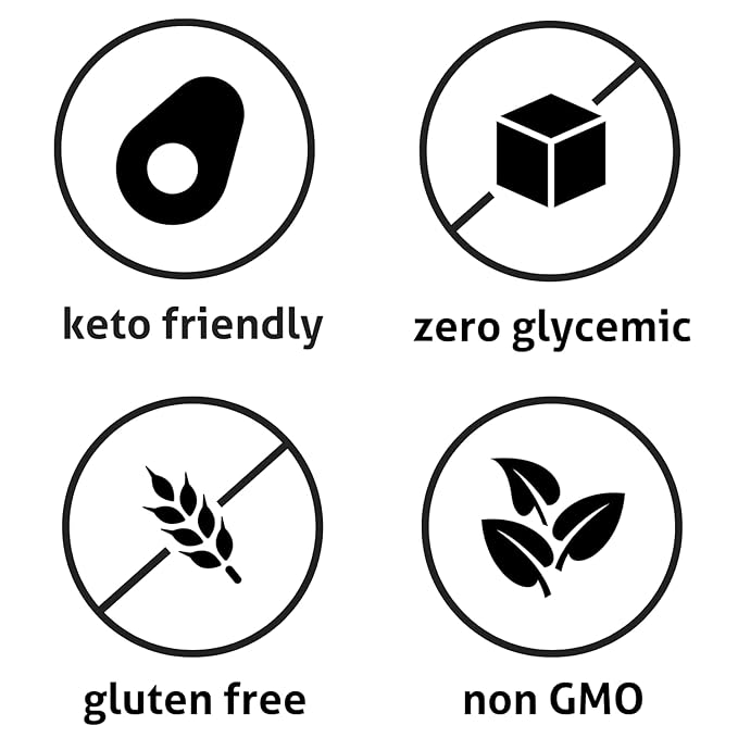 Wholesome Yum Orange Zero Sugar Honey Substitute (Keto) - Natural Sugar Free Honey Alternative With Monk Fruit & Allulose - 0 Net Carbs, Non-GMO, Gluten Free, No Aftertaste (11 oz)