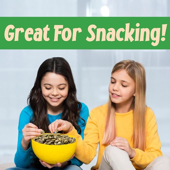 Sincerely Nuts Shelled Pepitas Pumpkin Seeds Salted (1 lb bag) | Delicious Nutrient Dense Low Carb Snack | High in Magnesium & Manganese Minerals |Gluten Free | Kosher |Great for Cooking