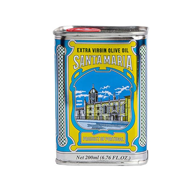 Extra Virgin Olive Oil - Santa Maria Portuguese Vintage Metal Tin - 200ml. This is a brand with almost 100 Years. (1)