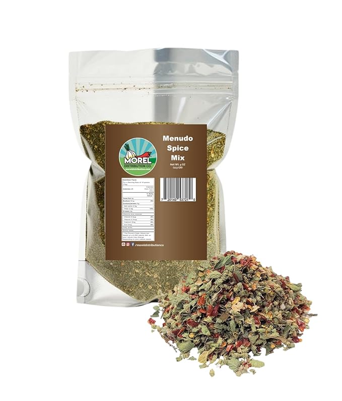 Menudo Spice Mix Seasoning, Premium Mexican Seasoning. Make Authentic Mexican Menudo. 4 oz and 1 lb.