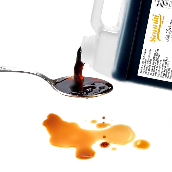 Sanniti Italian Aged Balsamic Vinegar of Modena | IGP Certified | Aceto Balsamico, 5 Liter