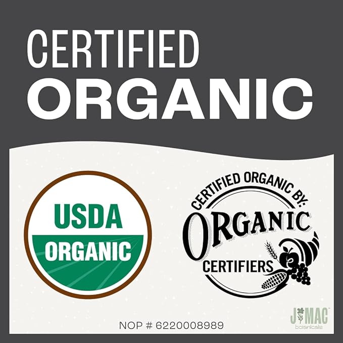 J Mac Botanicals, Organic Rubbed Sage (2 oz), Certified USDA Organic, Dried Rubbed Sage Leaf. Culinary Grade-excellent for sausage making, fresh Albanian harvest