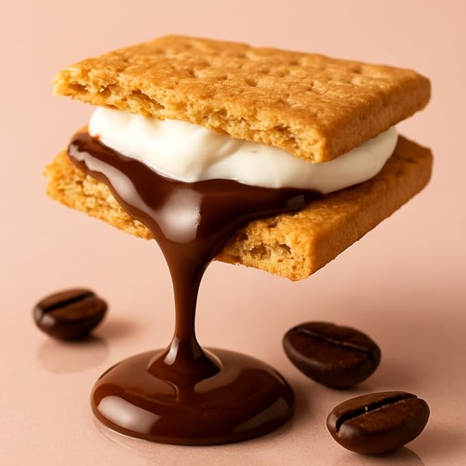 Flavored Ground Coffee ??S'mores, 100% Arabica, Single Origin, Medium Roast, USDA Organic, Naturally Flavored ??by Coffea Flavor