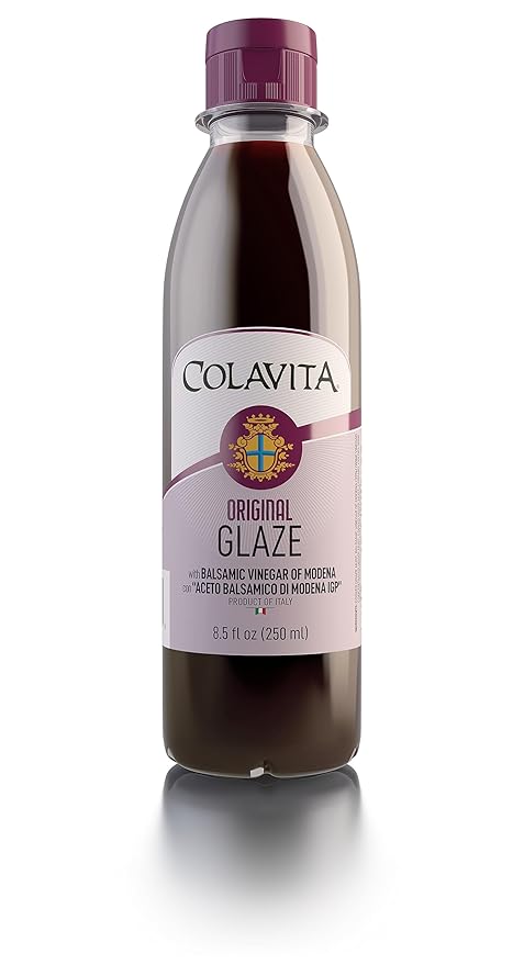 Colavita Balsamic Glaze - Italian Import Squeeze Bottle, Perfect for Enhancing Flavors, 8.5 Fl Oz (Pack of 1)