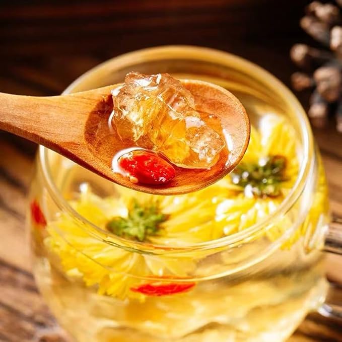 Fraunitsh Yellow Rock Sugar - Natural Sweetener, 9.8oz | Small Sugar Crystals | Perfect for Tea, Coffee, Baking, Boba, Cooking & Asian Desserts | 容꾢?±楹?,<div>