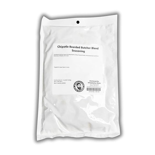 Bearded Butchers Chipotle Seasoning 13oz ??Smoky & Flavorful ??Perfect for 25 lbs of Brats, Sausages, Jerky, and More ??No MSG, No Preservatives, Natural Ingredients