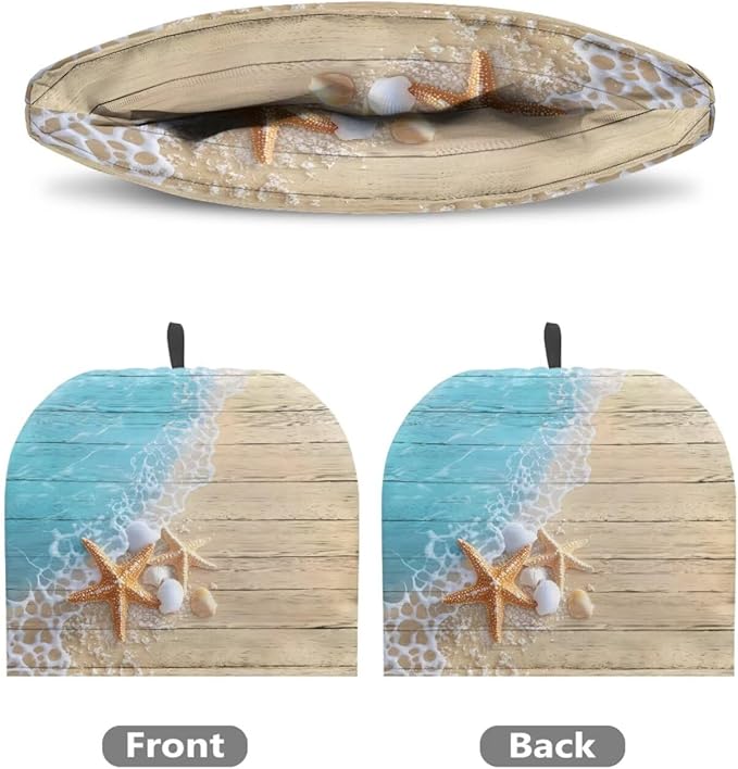 Beach Starfish Shells Tea Pot Cozies,Kitchen Home Decorative Tea Pots Cozy with Insulation Pad for Housewife, Friend, Mom