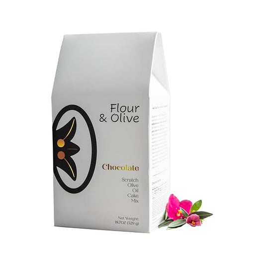 Flour & Olive ??Award Winning Gourmet Chocolate Olive Oil Cake Baking Mix