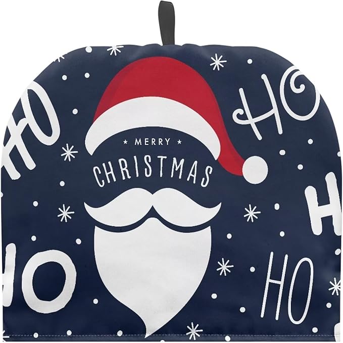 Creative Santa Claus Tea Cozy Kitchen Kettle Dust Cover Washable Teapot Dust Cover Tea Kettle Cover for Tea Pot Christmas Decorative Kitchen竊뉰lue竊?"<div>