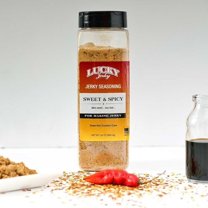 Lucky Jerky Seasoning (Sweet & Spicy - 24oz)