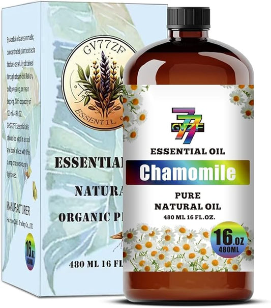 Chamomile Essential Oil (16 oz / 480 ml) ??Chamomile Oils for diffusers, humidifiers, Home Baths, Cleaning Products, Yoga, DIY Soaps and DIY Scented Candles