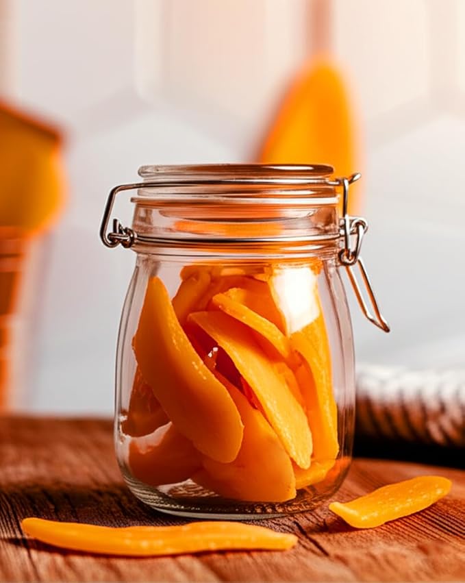 Dried Mango, 2 Pound Bag, Mango Slices, The Hampton Popcorn & Candy Company
