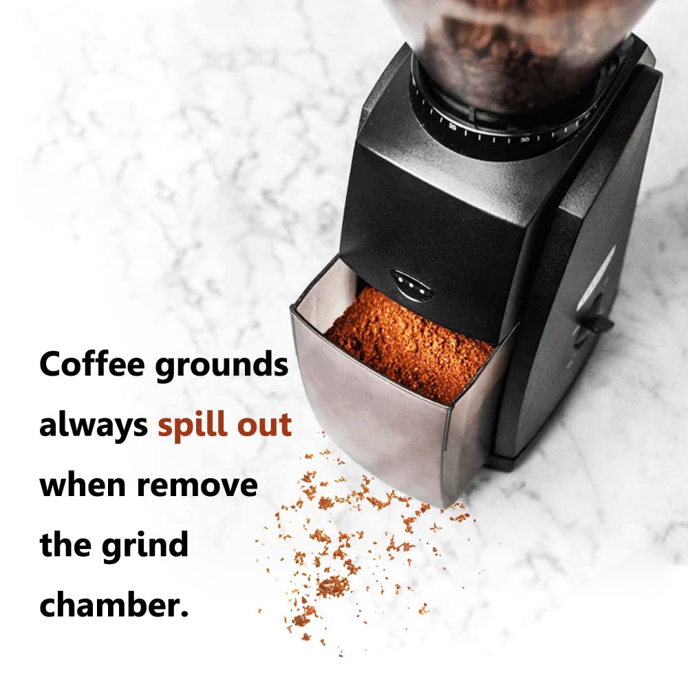 Coffee Grinder Tray for Baratza Encore ESP, QHAND Solid Sturdy Base Compatible with Baratza Encore