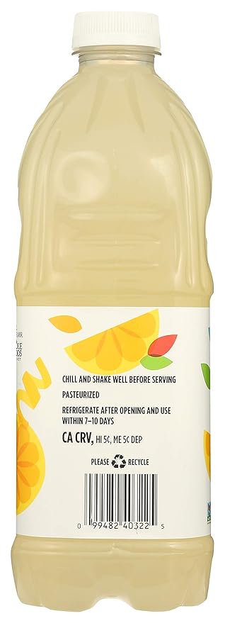 365 by Whole Foods Market, Lemonade, 64 Fl Oz (Pack of 3)