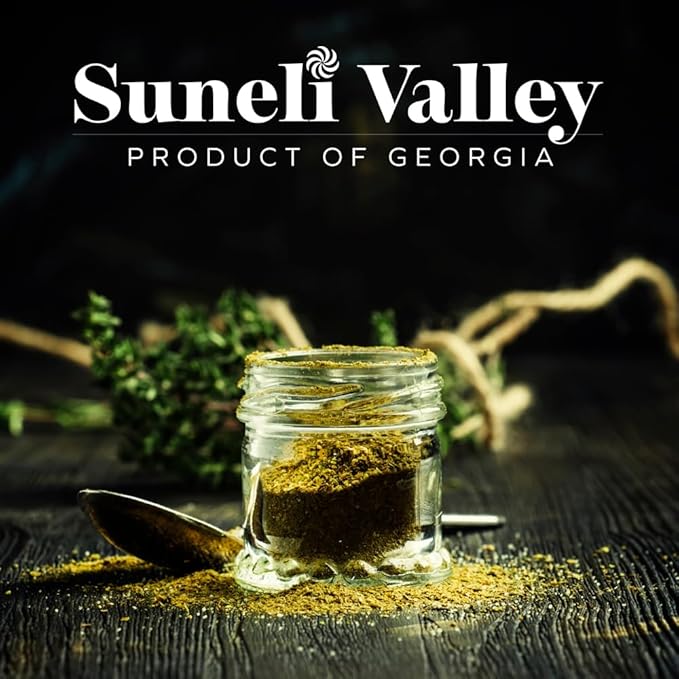 Suneli Valley Khmeli Suneli | Premium Georgian-Style Seasoning | Aromatic Mix of Herbs and Spices | Ideal for Grilled Meats, Seafood, Poultry | 2.8oz (80g) | 3-Pack