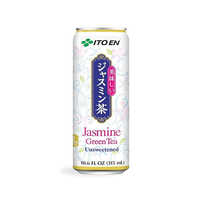 Ito En Jasmine Green Tea, Unsweetened, 10.6 Ounce (Pack of 12)