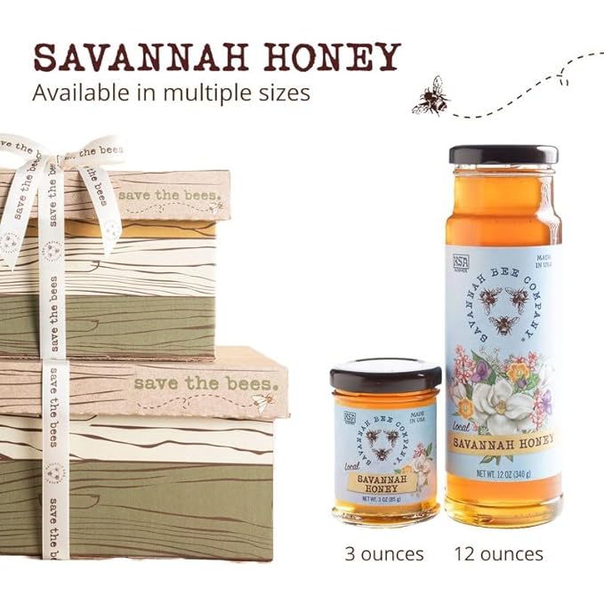 Savannah Bee Company Honey - Pure, Natural, Raw Honey