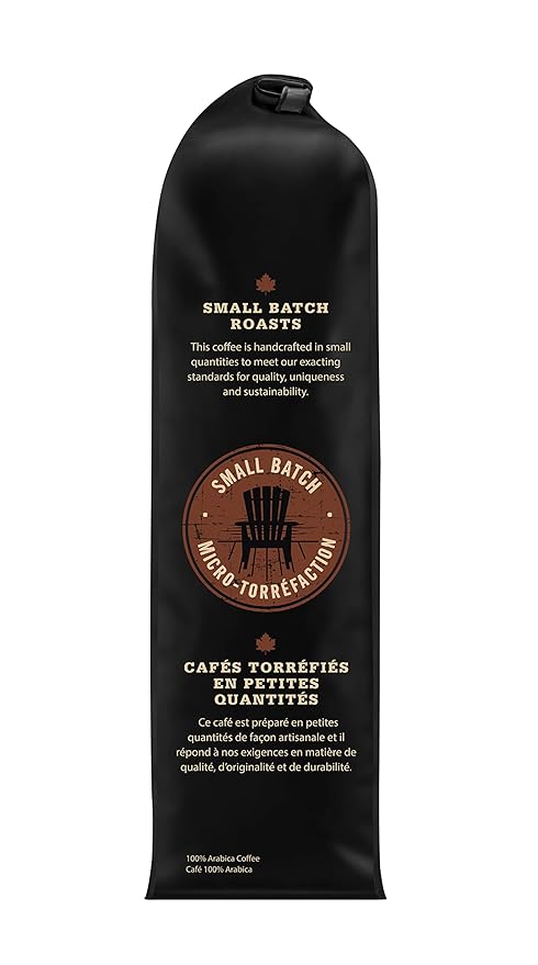 Muskoka Roastery Coffee, Vanilla Hazelnut, Medium Roast, Ground Coffee, 400g