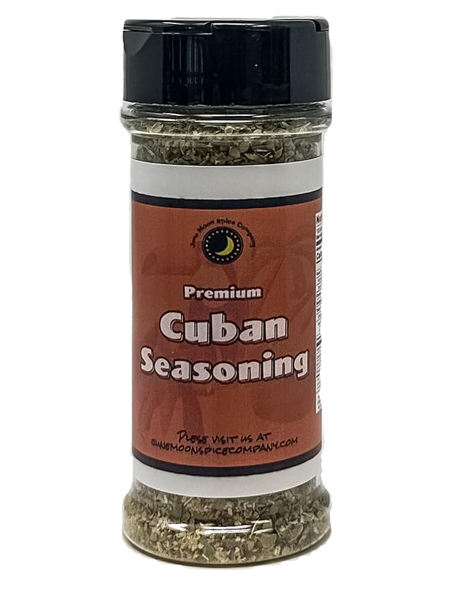 Premium | Cuban Seasoning | Large Shaker | Calorie Free | Fat Free | Saturated Fat Free | Cholesterol Free | Sugar Free | Crafted in Small Batches | Delicious Cuban Spice Mix ??Ideal for Meat, Seafood, and Vegetables!