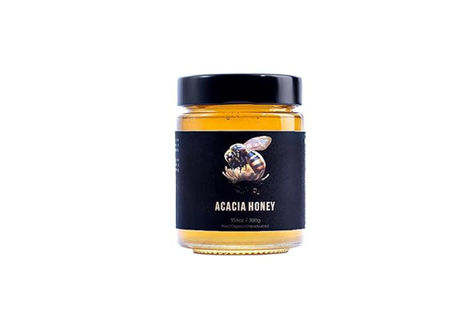 Global Award-Winning, 100% Raw Mountain Acacia Honey USDA grade A+, 97 Points.