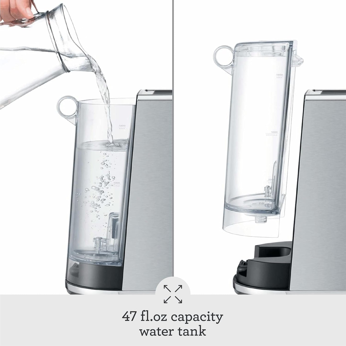 Breville BES450BSS Bambino Espresso Machine, Brushed Stainless Steel