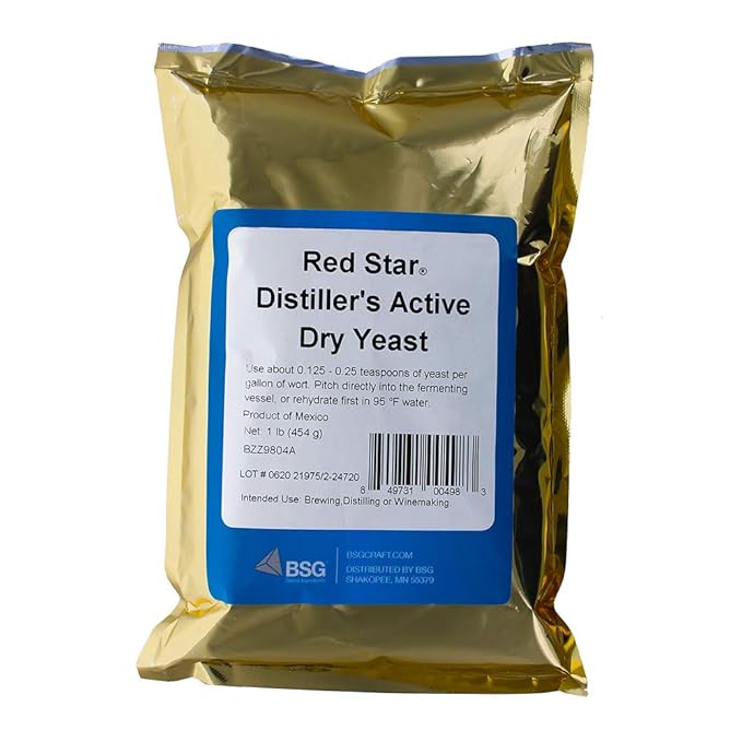 Red Star Distiller's Yeast (DADY), 1 lb.