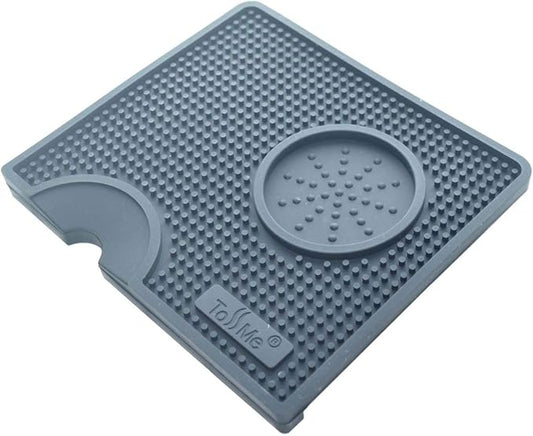 Tamper Mat for Espresso Station - Silicone Coffee Tamping Pad, TM-CO01 Black
